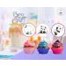 24-Pack Panda Girl Cupcake Toppers Cake Topper Centerpiece - 2.5x2.5in & 5-inch Tall - Double-Sided High-Resolution - Heavy Cardstock Pre-Assembled with Stick for Whimsical Celebrations - Buy Online on GoSupps.com