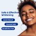 Teeth Whitening Strips - 28 Sensitive Enamel Safe Strips for Quick Stain Removal Fast Results in 30 Minutes - Non-Slip Professional Whitening - Buy Online on GoSupps.com