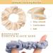 Geosar Satin Hair Scrunchies Bulk - 72 Pieces, 6 Colors, 2 Sizes - Stylish Ponytail Holders for Women and Girls - Buy Online on GoSupps.com