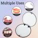 Beejoy Retainer Case Orthodontic Denture Box Round Retainer Box with Magnetic Seal Textured Liner Multifunctional Mouth Guard Denture Case for Retainers Mouthguards Braces (Black) - Buy Online on GoSupps.com