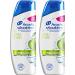 Head & Shoulders, Apple Fresh Anti-Dandruff Shampoo, Hydrates and Nourishes Hair and Scalp, Formula 2 x 285 ml