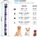 Heele Adjustable Dog Collar for Small & Medium Puppies - Comfort & Style in Purple Sunset (XS: 21.6-28cm) - Buy Online on GoSupps.com