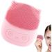 Vbnuyhim Silicone Face Washer Face Exfoliating Scrub Vibrating Face Exfoliating Brush in Penguin Shape Skin Care Face Brushes for Men and Women Waterproof Electric Face Brush Pink - Buy Online on GoSupps.com