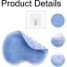 Shower Foot Scrubber - Wall Suction Exfoliation Mat for Spa Foot Care - Buy Online on GoSupps.com
