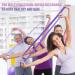 Buy Resistance Bands for Physical Therapy - Stretch Bands for Yoga Pilates & Fitness | 4.9FT Purple with Training Poster - Buy Online on GoSupps.com