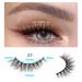 10 Styles Variety Pack Faux Mink Lashes 12mm-14mm - 10 Pairs Natural Look False Eyelashes - Handmade, Reusable, 3D Wispies for Small Faces - EMEDA - Buy Online on GoSupps.com