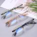 Women's Blue Light Blocking Rimless Reading Glasses | Elegant Artistic Eyeglasses | Mixcolour 1.5 x Magnification - Buy Online on GoSupps.com