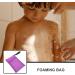 HONMEET Bath Bag Soap Shampoo Bar Pouch Shampoo Bar Bag Purple Nylon - Buy Online on GoSupps.com