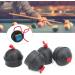Vbest Life 4pcs Cue Chalk Holder Set - Pool Chalk Holders with Rubber Cap and String - Buy Online on GoSupps.com