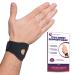 Wrist Wrap Compression Wrist Brace For TFCC Tears | Carpal Tunnel Pain & Tendonitis Relief | Padded Hole For Ulnar | Wrist Support For Working Out | Wrist Wraps for Men Women | Fits Both Wrists LARGE