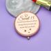 Rose Gold Compact Mirror - Sweet 15 Birthday Gift for Girl - Inspirational Gift for Teenage Girls - Bestie, Sister, Daughter, Niece - Buy Online on GoSupps.com