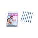 Davison Set of 6 Multi Use Two Ended Reusable Q Tip Swab and Blemish Removers. All in One Tool Cleans Ears Ear Wax Skin Imperfections Nasal Gunk and More. Great for a Congested Baby or Infant