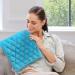 Pasonio Full Weighted Electric Heating Pad - Back Pain & Cramps Relief - 2.3lb Large Size - Moist & Dry Heat Therapy - Auto Shut Off - Washable - 12x24 - Buy Online on GoSupps.com