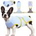 Kuoser dog body after op dog body after castration male bitch dog body after op bitch breathable body for dogs after op leakage protection dog anti-wound licking op body dog light blue XS XS (1 Pack) blue