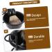 Minkissy Beard Shaving Set for Men - Complete Shaving Brush Shell Holder & Stirring Bowl - Premium ABS Grooming Kit - Buy Online on GoSupps.com