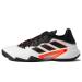 adidas Men's Barricade 12 Racquetball Shoe 8 White/Core Black/Solar Red