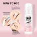 Lash Shampoo 60ML + Brush | Eyelid Foaming Cleanser for Extension Removal | Salon-Quality Makeup Remover - Buy Online on GoSupps.com