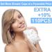 100+10 Disposable Clear Shower Caps for Women - Waterproof Plastic Bath Caps for Hair Processing - Elastic Caps for Home & Hotel Use - Buy Online on GoSupps.com