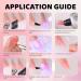  Aokitec Aokitec Poly Gel Rose - 60g - For nail extensions - Naturally strengthens - Durable polyacrylic gel - Easy to apply - For nails French nail art dual tips - Buy Online on GoSupps.com