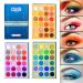 Beauty glazed 72 colors eyeshadow shimmer and matt high-pigmented all-in-one eyeshadow palette glitter pearlescent nude eyes cosmetic make-up palette