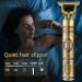 PXLISIE Men's Hair Clippers Professional T Blade Trimmer, Cordless Rechargeable Beard Trimmer with Guide Combs - Vintage Gold - Buy Online on GoSupps.com