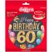 Dekora Happy 60 Birthday Wafer Disc for Cake Edible Cake Topper for Birthday Cake Round 20 CM - Buy Online on GoSupps.com