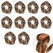 Luckycivia 10 Pcs Leopard Print Scrunchies Hair Bands - Stylish Hair Accessories for Women and Girls - Buy Online on GoSupps.com