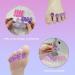 Gel Toe Separators Set - 4 Toe Spacers for Pedicure, Nail Polish & Toenail Trimming - Buy Online on GoSupps.com