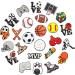 JunxinGYL 25Pcs Sports Shoe Charms - Boys Girls Football Baseball Basketball Party Favors - Buy Online on GoSupps.com