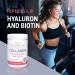 Premium Collagen Powder with Hyaluronic Acid & Biotin 500g - Pasture-Fed Peptides Type 1 & 3 for Radiant Skin & Healthy Hair - Buy Online on GoSupps.com