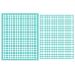 She Love DIY Self-Adhesive Silk Screen Printing Stencil  Plaid Pattern Reusable Mesh Stencils Transfer for DIY Home Decor  T-Shirts  Ceramic  Wood  Tote-Bags  Fabric  Easter (Plaid)
