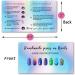 Press-On Nail Kit Instructions & Aftercare Cards - 50 Pack | DIY Nail Application & Care - Buy Online on GoSupps.com