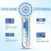 Rechargeable Blackhead Remover Vacuum & Facial Cleansing Brush - LCD Screen, Waterproof, Exfoliating & Massaging - Gradient Blue - Buy Online on GoSupps.com