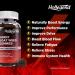Horny Goat Weed Gummies 1000mg with Maca & Ashwagandha - Natural Energy Boost for Men & Women - Vegan - 120 Chewables - Buy Online on GoSupps.com