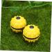 Buy Healeved Decompression Stress Relief Ball - 7.36x3.56cm Yellow Massage Toy for Pressure Relief - Ideal for Stress Relief & Relaxation - Buy Online on GoSupps.com