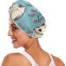 White Mouse Hair Towel 2 Pack - Super Absorbent Quick Dry Hair Turbans for Women & Girls - Buy Online on GoSupps.com