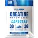 Creatine Monohydrate Capsules | Unflavoured | Creatine Powder in Capsules | Easy Swallow Compared to Tablets | Made in The UK by CLN Labs (120 Capsules) 120 count (Pack of 1)