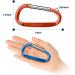 Gimars 3 10 Pcs Strong D-Ring Aluminum Carabiner Clips for Camping, Fishing, Hiking - GM-510 - Buy Online on GoSupps.com