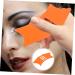 Housoutil Mascara Make Up Orange Blindfold Girls Guard Auxiliary Portable Makeup Tools Stencils Template Teen 10.3x3.8cm Orange - Buy Online on GoSupps.com