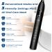 Rechargeable Electric Toothbrush with 6 Replacement Heads | 5 Modes, Timer Reminder | Travel-Friendly | Black - Buy Online on GoSupps.com