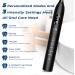 Sonic Electric Toothbrush for Adults - Rechargeable 6 Replacement Heads 5 Modes IPX7 Waterproof Antique Black - Buy Online on GoSupps.com
