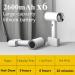 Cordless Hair Dryer Free Standing Rechargeable Blow Dryer with 15600mAh Lithium Battery Hot/Cold Air Portable Travel Hairdryer for Pet Care Hairdressing Oil Painting Drying Tools - Buy Online on GoSupps.com