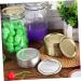 INOOMP 150 Pcs Mason Jar Lids Coffee Things Jars with Lids Mason Jar Supplies Mason Canning Lids Coffee Supplies Disc Lids Glass Bottle Canning Jar Lids Metal Lid Tinplate Seal - Buy Online on GoSupps.com
