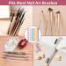 Nail Brush Organizer - Nail Art Brush Holder Display Stand for 5 Brushes | 6-Piece Set - Buy Online on GoSupps.com