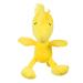 Peanuts for Pets Woodstock Squeaker Dog Toy 9 Inch Medium Yellow 9 Inch Woodstock