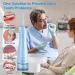 Buy TOVENDOR Cordless Electric Water Flosser - 3 Modes & Tips, 300ML Waterproof Oral Irrigator - Family Hygiene Z-light Blue - Buy Online on GoSupps.com