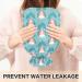 NAANLE 2L Hot Water Bottle with Tulip Flowers Cover - Perfect for Pain Relief Hand & Foot Warmer Neck & Back Therapy | Transparent Heat Bottle - Buy Online on GoSupps.com