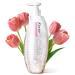 Kustie Tulip Oxygen Bubble Body Wash Gentle Amino Acid Cleanser with 8 Floral Extracts & Alpha-Arbutin for Brightening Antioxidant Hydrating Sweet Floral Scent Vegan & Sulfate-Free 16.9 fl oz