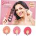 WOONEKY 50pcs Two-color Eyeshadow Brush Eye Shadow Brush Comestic Tools Plastic Handle White - Buy Online on GoSupps.com