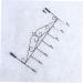 Alipis 7 Coat Hangers Hat Hanger Over Door Towel Bar Cloth Hanging Holder Over Door Hanger No Trace Hook medium Black - Buy Online on GoSupps.com
